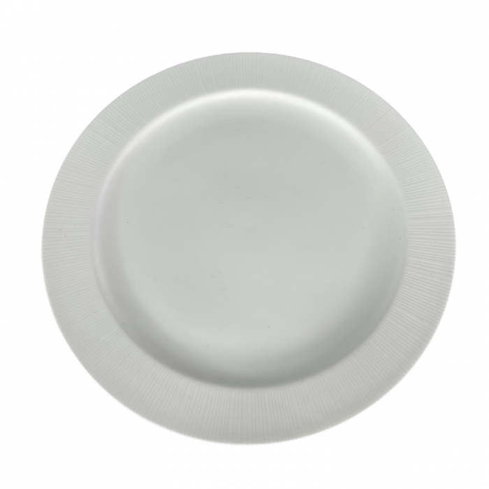 Bleached-Textured-Rim-Ceramic-Dish-Bottom-side-view-1-MR-HOSPITALITY-Event-Rentals.png