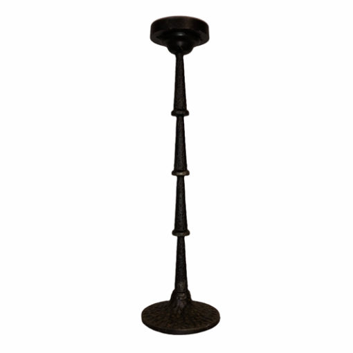 Tall-Jet-Black-Pillar-Candelabra-21'