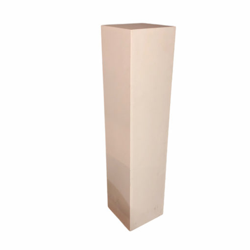 White Rectangular Column 43'